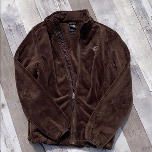 North Face Fuzzy Zip